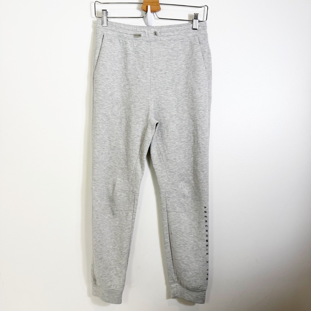 Abercrombie Kids Joggers Boys 15/16 Gray YPB Active Performance Sweatpants